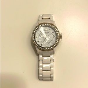 Ceramic Fossil Watch